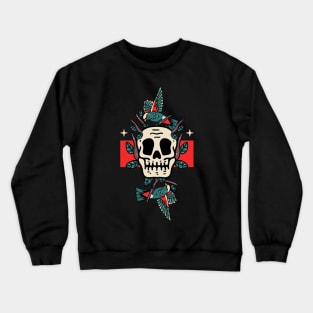 Skull Bird Crewneck Sweatshirt